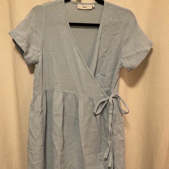 The Tiny Big Sister Dresses & Skirts - The Tiny Big Sister Cotton Wrap Dress